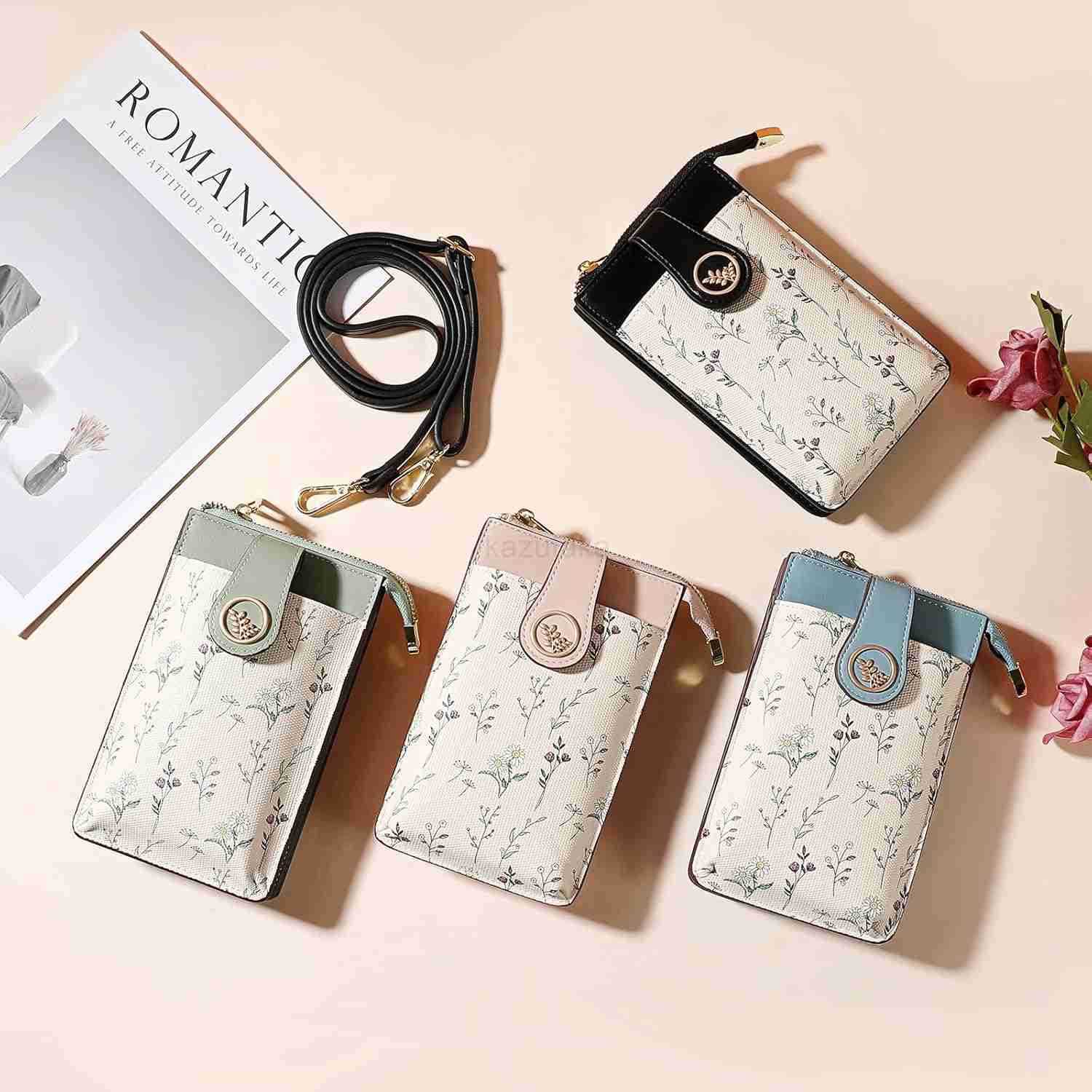 Small Crossbody Bags for Women Leather Cell Phone Purse Bag Wallet with RFID Blocking CARD Slots Z250910