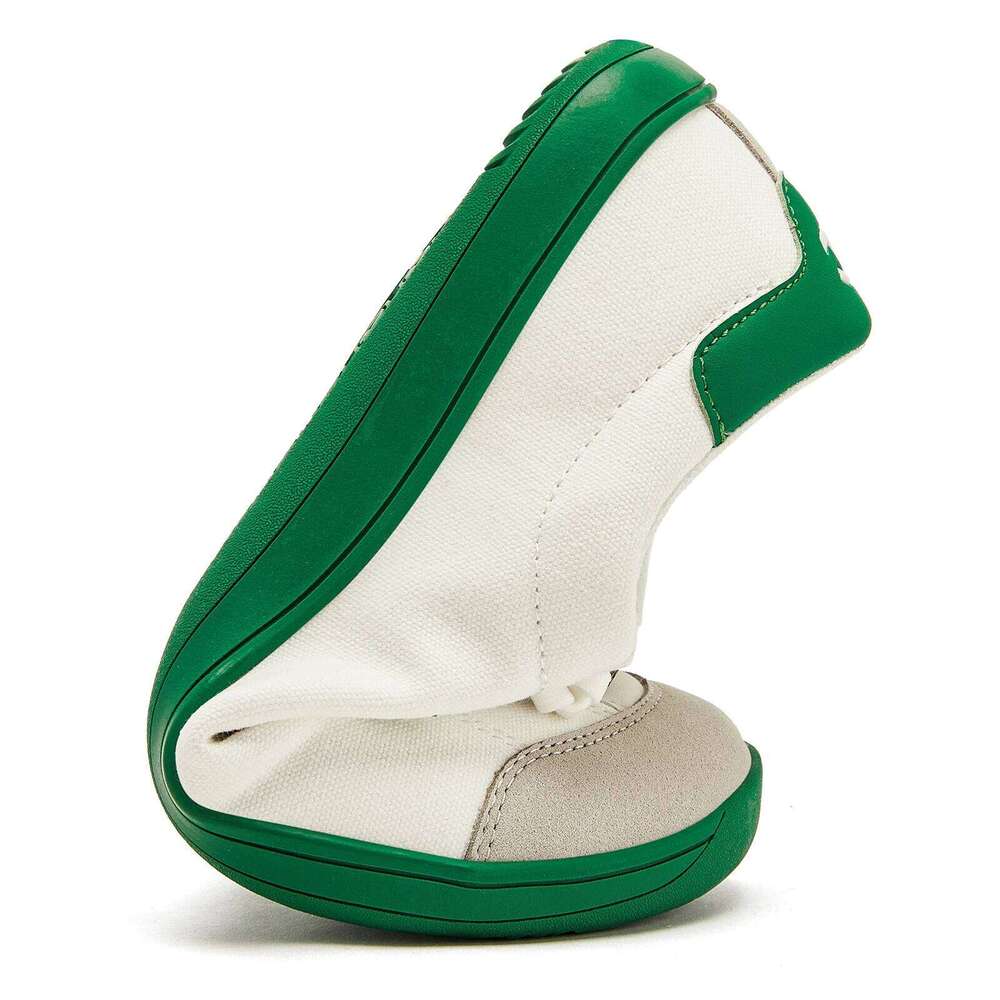 HOBIBEAR Wide Toe Barefoot for Unisex Minimalist Artificial Leather Sneakers Lightweight Adjustable Slip On Walking Shoes