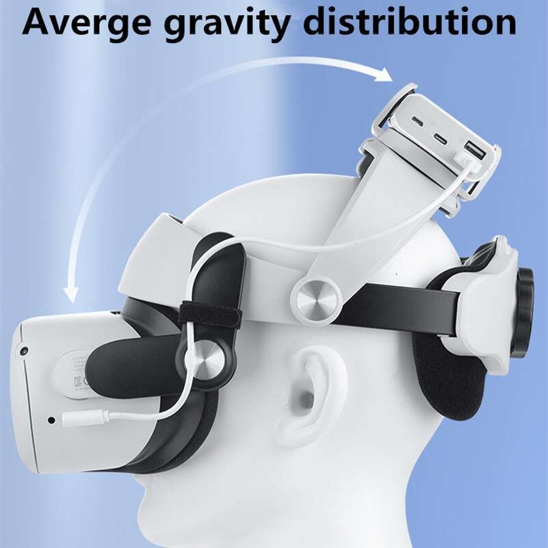 VQ Elite Head Strap With Battery Holder For Meta Quest