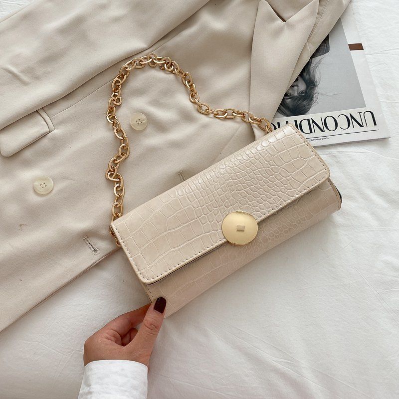 French Niche Bag For Women New Designer Bag Trendy Single Luxury Bag Shoulder Bag Korean Version Free Shipping Versatile Stone Pattern Fashion Underar