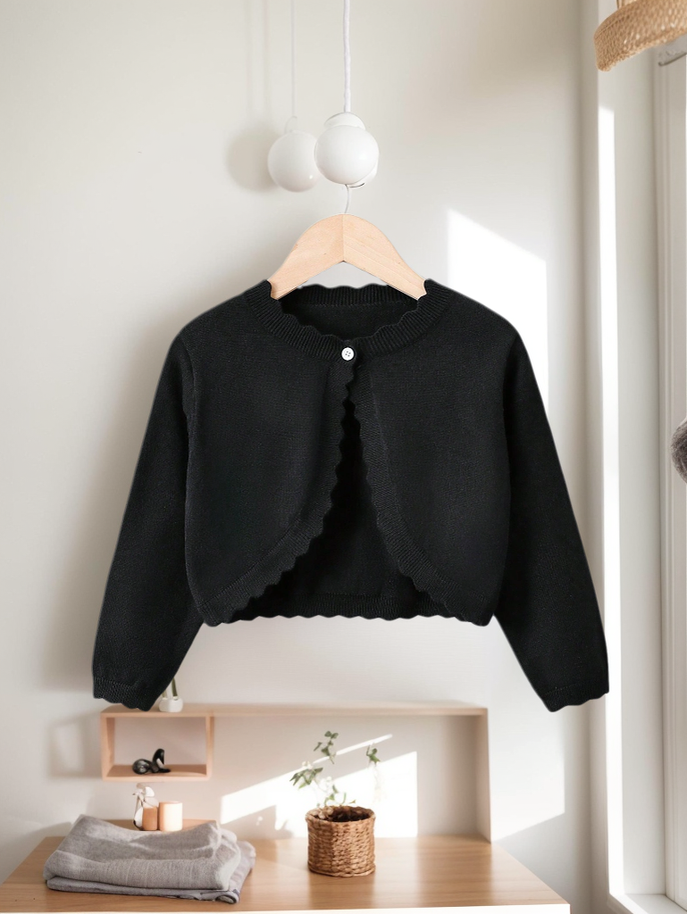 Kids Clothing Sweaters Cardigan Adorable Toddler Winter Wear - Warm Childrens Woolen Cable-Knit Sweaters 3187