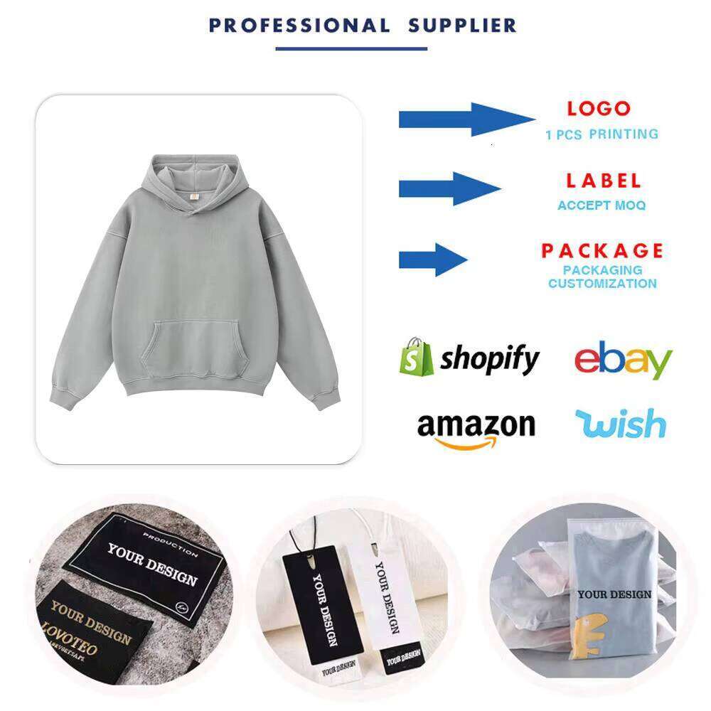 High Quality 340gsm Pullover Acid Washed Faded Wool Oversized Hoodie Streetwear