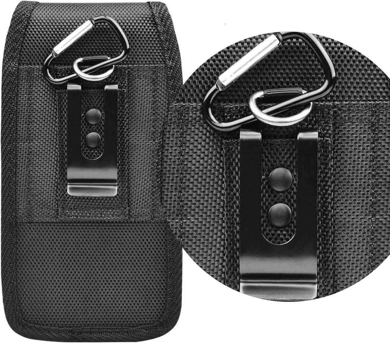 Phone Holster for Phone Nylon Cell Phone Belt Clip Holster Carrying Pou Z250910