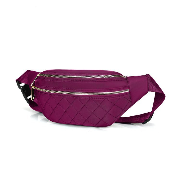 Free Shipping Embroidery Women S Waist Bag Casual Street Versatile Fashion Chest Luxury Designer Bag Bag Bag Large Capacity Multi Layer Crossbody Shou