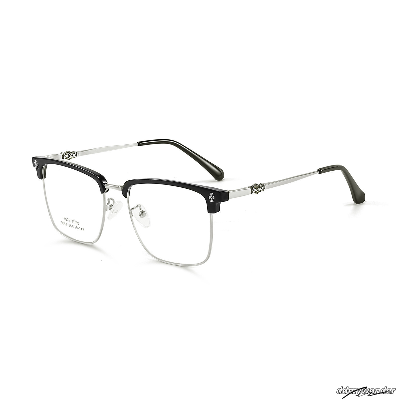 Designer For Women Men Business Anti-Blue Light Flat Mirror Glasses Square Frame Sunglasses Kp822 ddmywonder ddmywonder ddmywonder ddmywonder