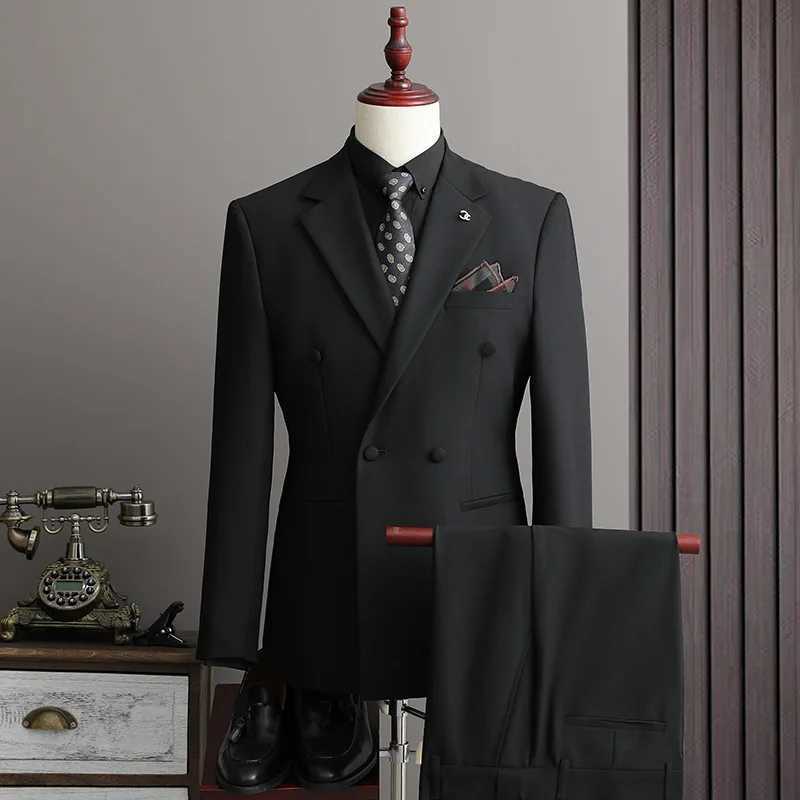 Classic Mens Suits Sets Wedding Banquet Groomsman Slim Fit Blazer Vest Pants 3 Pieces Formal Business Costumes Men Tuxedos W250910