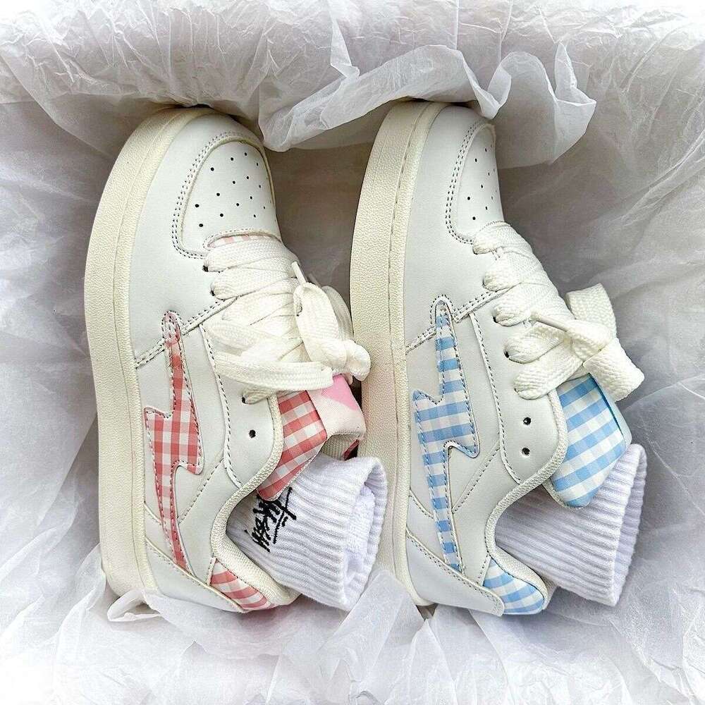 Korean Style Women's Sneakers 2025 New Spring and Autumn Height-Increasing Thick-Soled White Versatile Chic Shoes Student Loafers