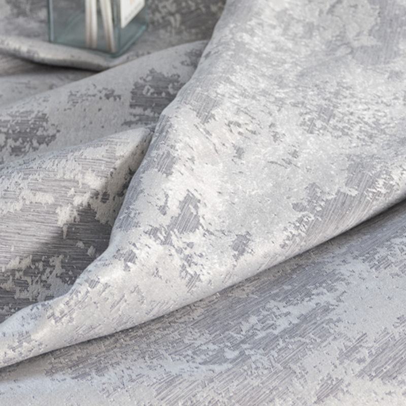 Modern Perforated Blackout Curtain for Bedrooms & Living Rooms - Bay Window Style