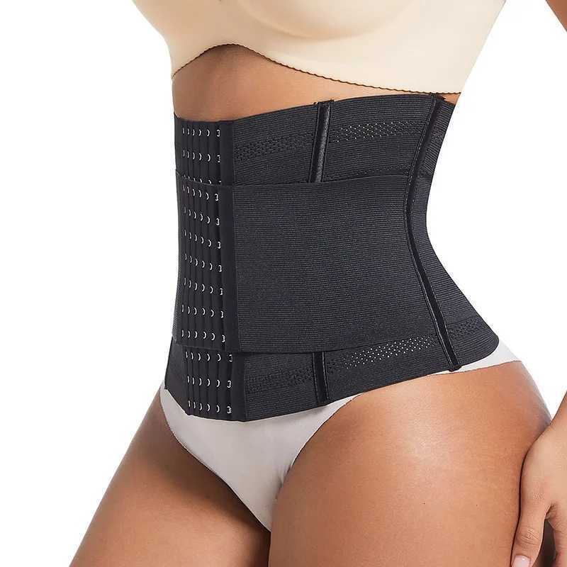 Shapewear Women Corset Waist Body Shaper Double Tummy Control Slimming Sheath Flat Belly Reductive Belts Cincher W250910