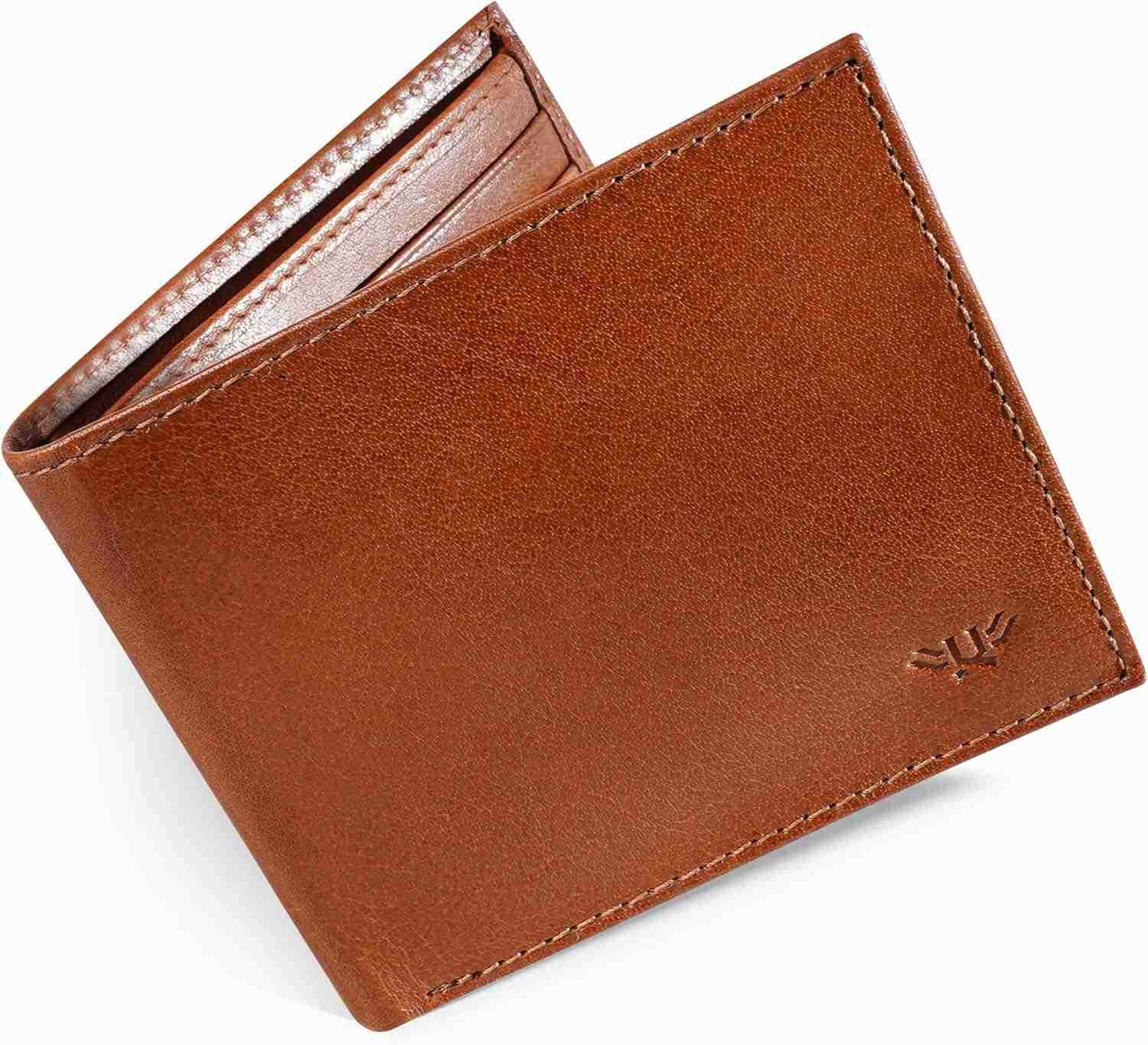 Leather Wallet for Men Handcrafted Travel Wallet Minimalist Mens Slim Bifold Wallet AntiTheft RFID Blocking Wallet for Mens Bifold BlackZ250910