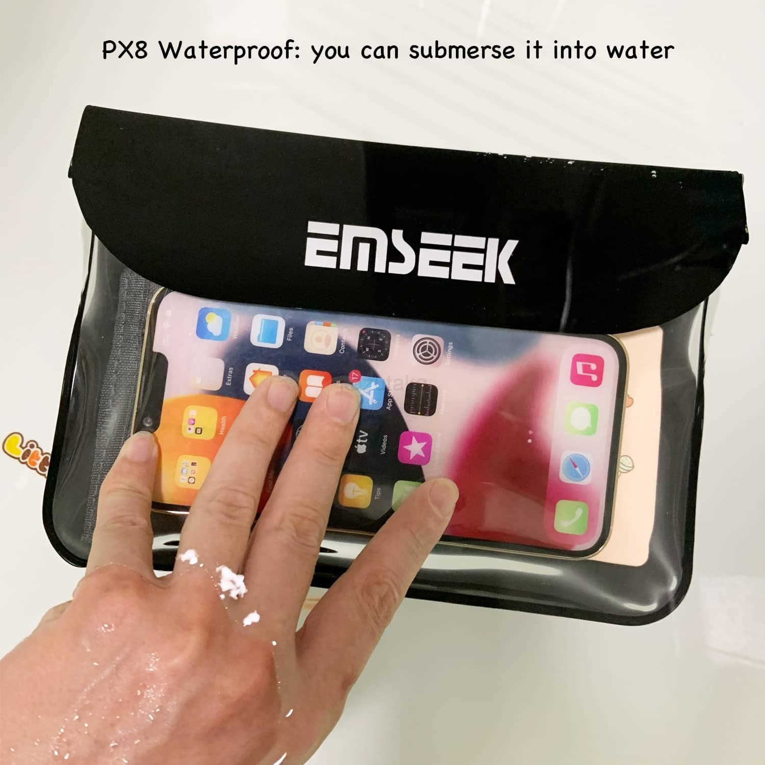 Waterproof Waist Pouch Dry Belt Bag Fanny Pack Keep Your Key Fob Wallet Kindle Phone Dry Perfect For Swim Surf SnorkelBlack Z250910