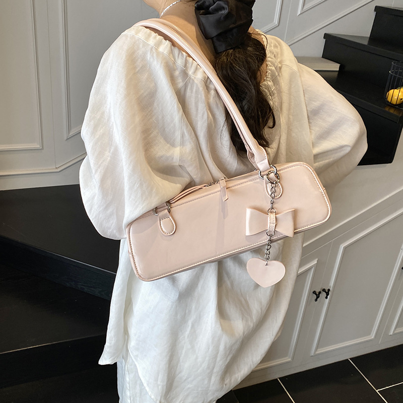 2025 autumn new French casual retro rectangular bag niche design fashion trend versatile style women's shoulder bag designer bag