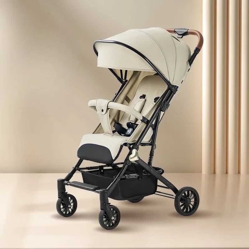 Portable Baby Stroller Easy To Store Lightweight Travel Baby Stroller Portable Fourwheel Baby Stroller Can Sit or Lie Down W250910
