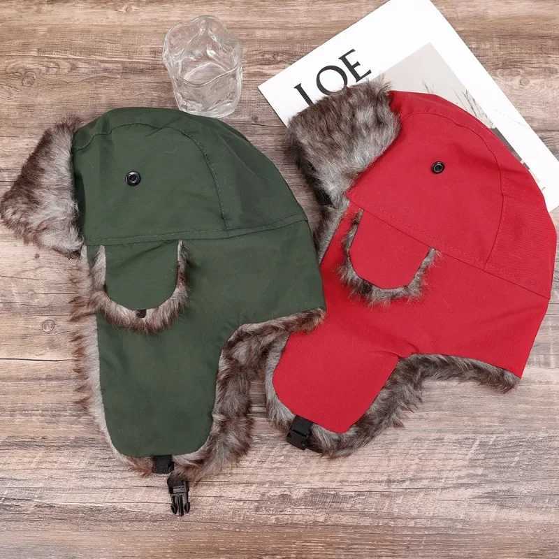 Winter Earmuffs C Women Men Soft Comfortable Adjustable Plush Hat Outdoor Solid Color Windproof Baseball C Fashion AccoryXJ250910
