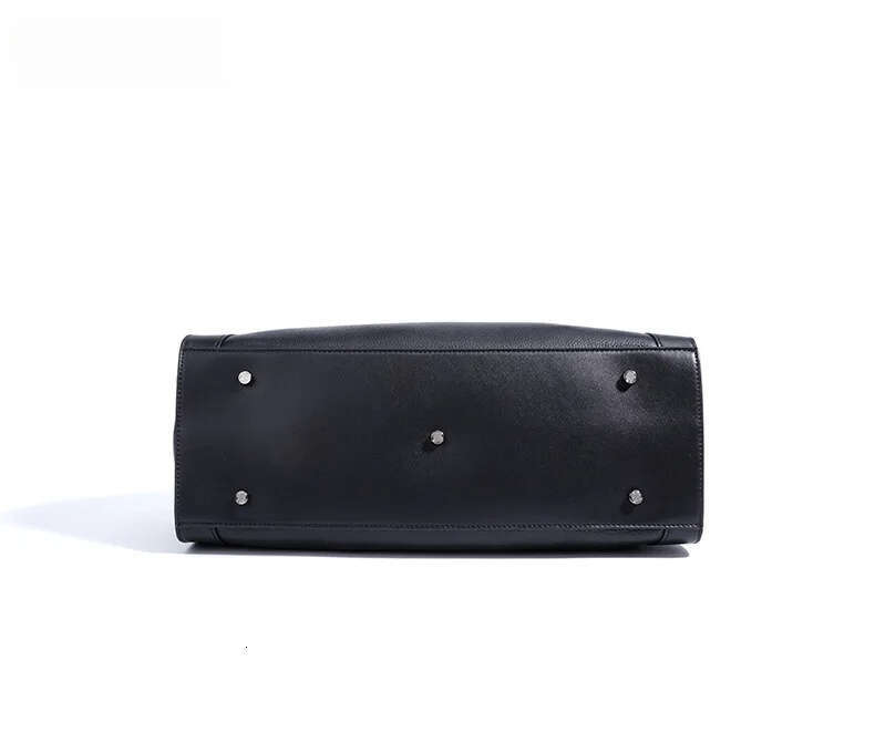 2026 Long Zipper Open Design Quality Commuter Shoulder Messenger Bag Blue Beige Full Grain Cow Leather Women Handbag Large