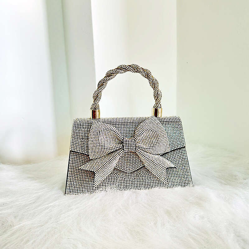 Designer Bag Personalized Evening Bag For Women New Style Rhinestone Handbag With Metal Chain And Designer Wallet