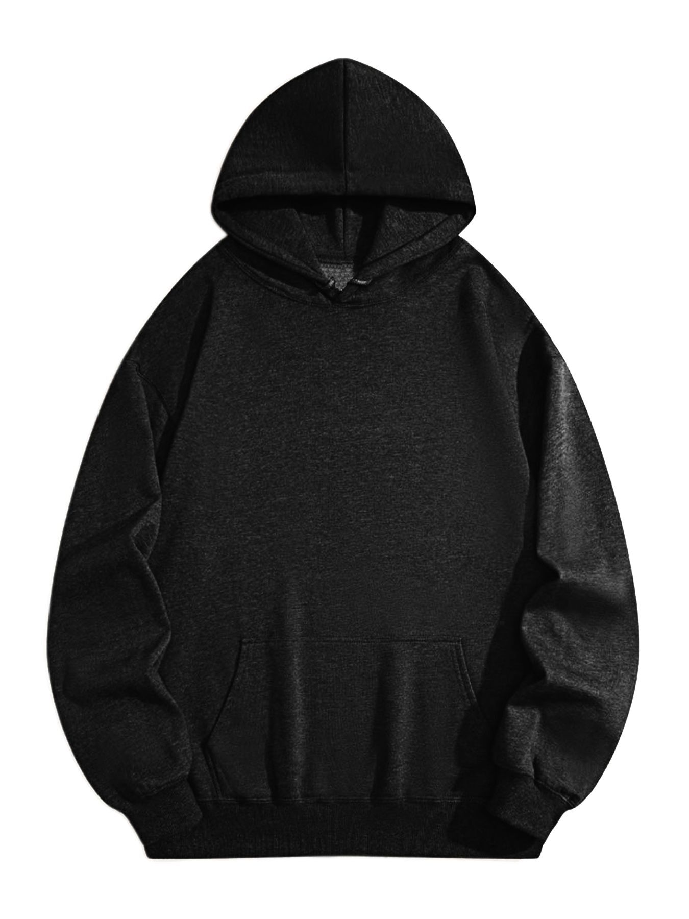 Neck Striped Bamboo Fiber Polyester Blend Charcoal Spring All Workout Outdoor S Anti Pill Drawstring Thumb Holes Male Guy's Men's Tops Men&#