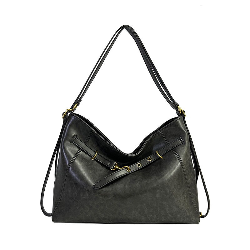 Free shipping designer Minimalist Large Capacity Multi-Back Tote Bag for Women Casual Versatile Commuter Bag Solid Color Shoulder Bag High-End Crossbo