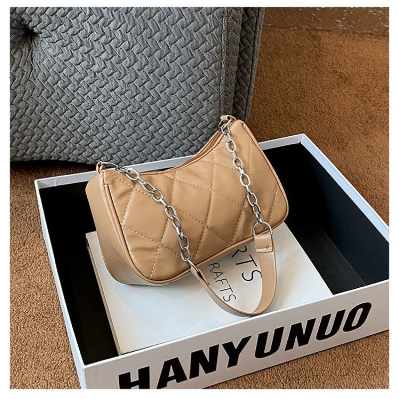 French Niche Bag New Super Designer Bag Popular Quilted Free Shipping Chain Shoulder Luxury Bag Underarm Bag High End Sense Women S Handbag