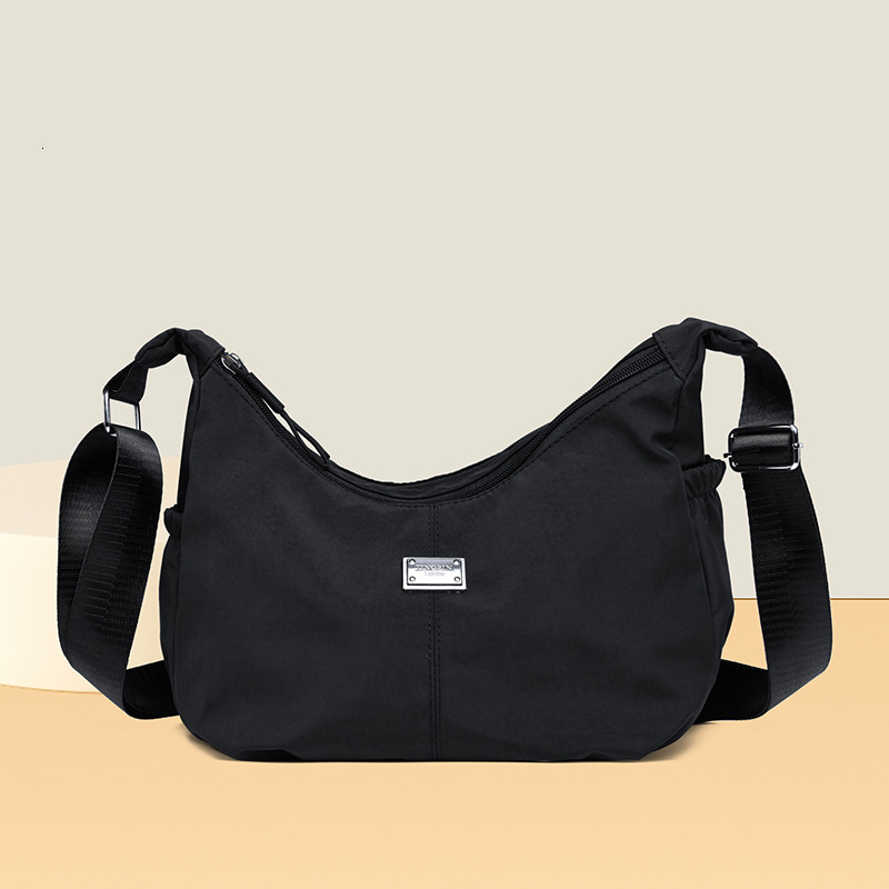 Large Capacity Casual Pleated Crossbody Bag Designer Bag Oxford Cloth Durable Free Shipping Outing Mommy Bag Luxury Bag Simple Shopping Single Shoulde