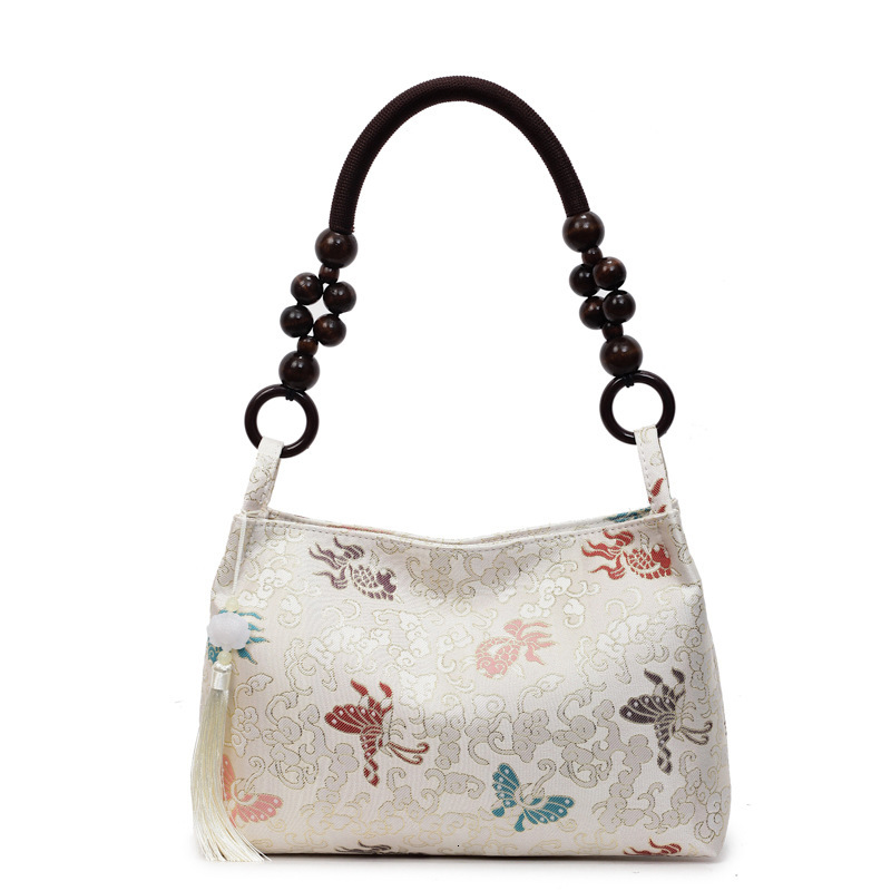 2025 Autumn New Retro Embroidered Handbag, Unique Design, Versatile, Trendy, Fashionable, Simple Women's Shoulder Bag, Designer Bag