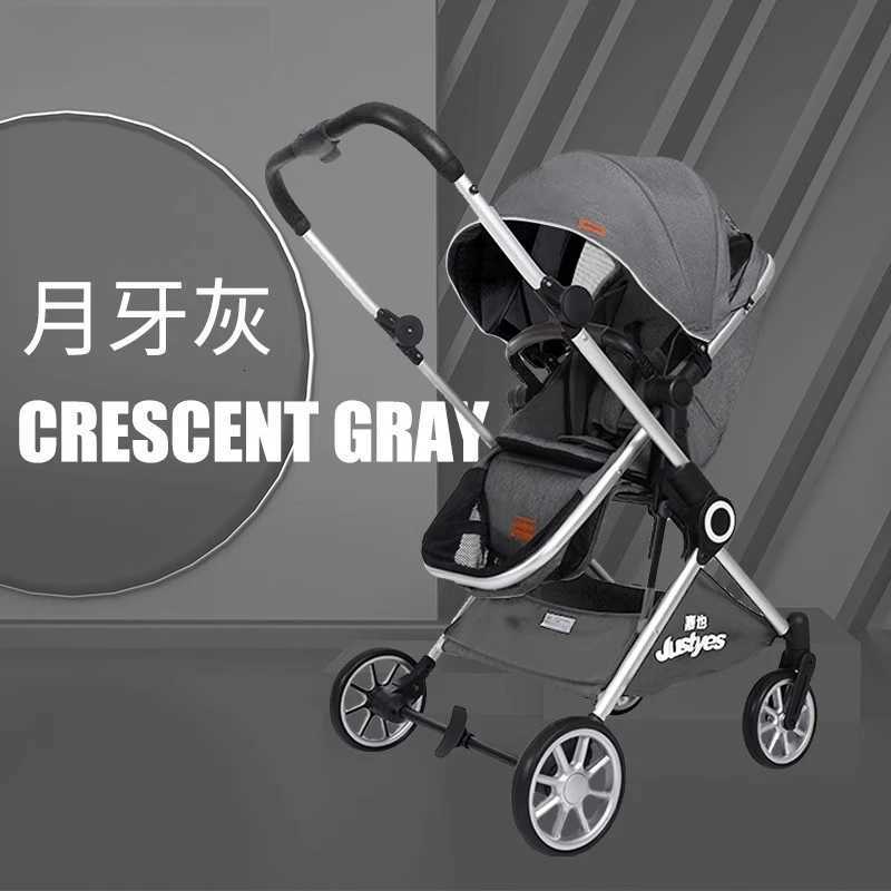 Highview Twoway Baby Stroller Can Sit or Lie Down Fold and Light for Newborns Can Be Taken on The Plane W250910