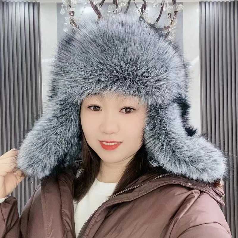 2025 new style Lei Feng hat plush winter fashion warm pulr hat for men and women fur thick warm hat latest styleXJ250910