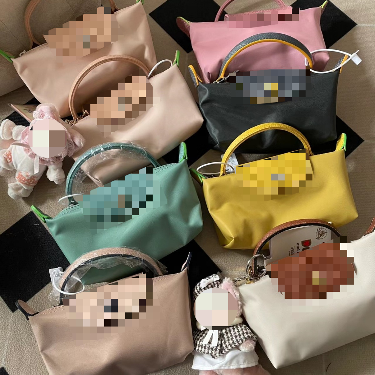Designer Bag Cute Mini Dumpling Bag Nylon Handbag Shoulder Messenger Mobile Phone Bag Key Bag Change Bag