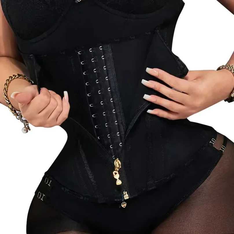 AfruliA Fajas Colombianas Girdles Waist Corset for Tummy Control Belt Body Shaper Cincher Pink Shapewear Slimming Sheath W250910