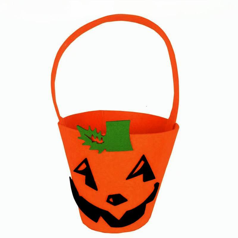 New Felt Candy Bag leisure Non woven Handbag Luxury Bag Christmas Gift Bag Designer Bag Halloween Gift Pumpkin Bucket