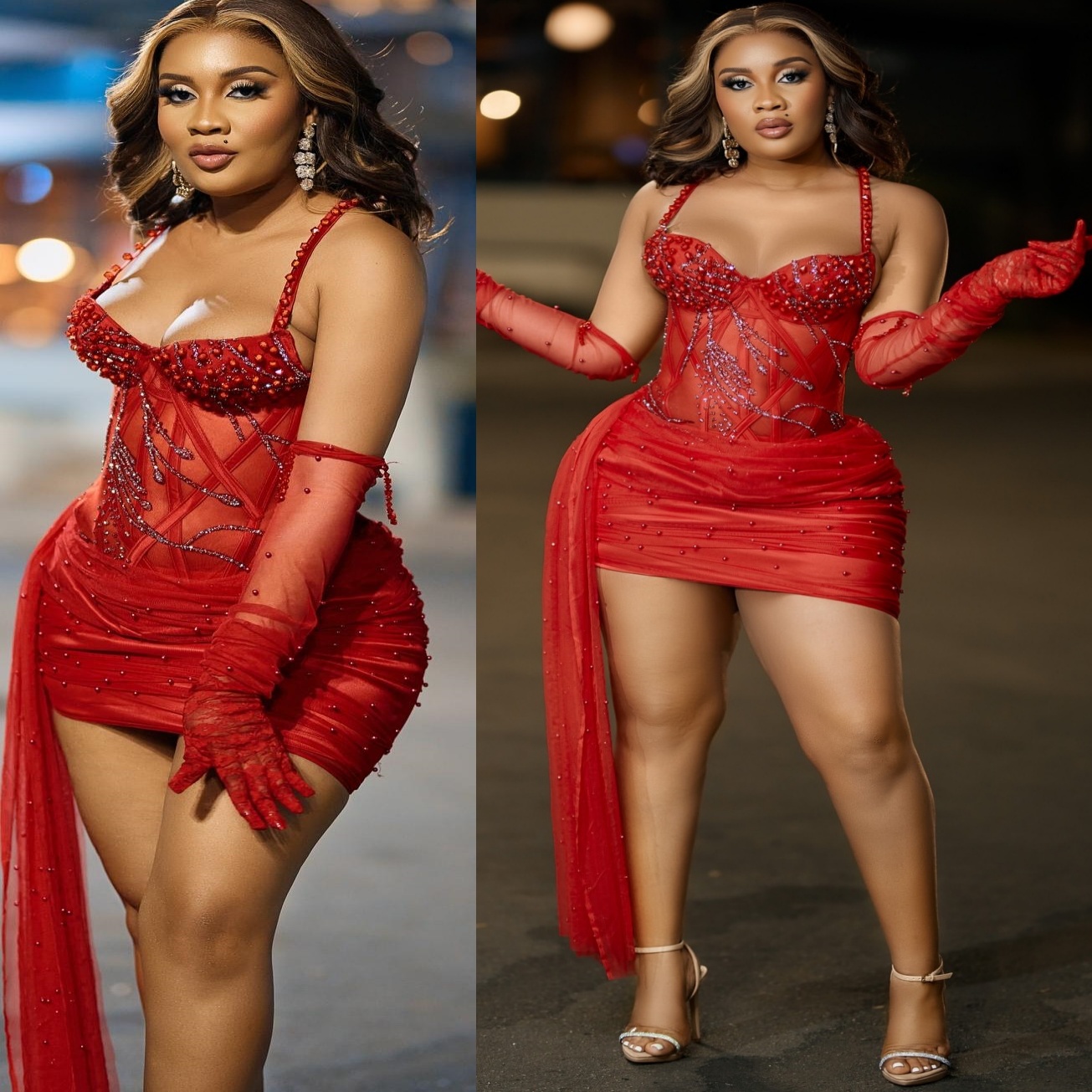 Chic Red Sheath Cocktail Dress Spaghetti Pearls Crystals Tulle Short Mini Graduation Homecoming Dresses For Special Occasions Sweetheart Gowns