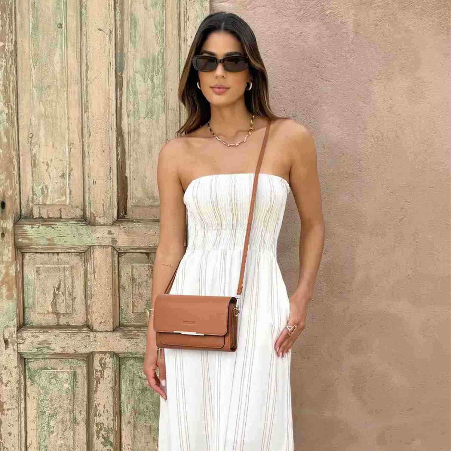 Small Crossbody Bag for WomenCell Phone Purse Womens Shoulder Handbags Wallet Purse with CARD Slots Z250910