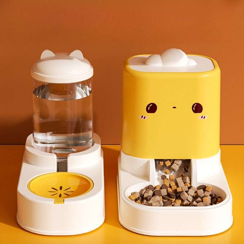 designer brand New Feeding Dog Split Water Dispenser Cat Bowl Anti black Chin Pet Product