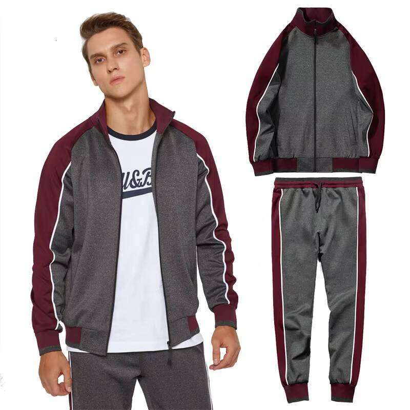 High Quality Casual Sports Printed Men's Suit