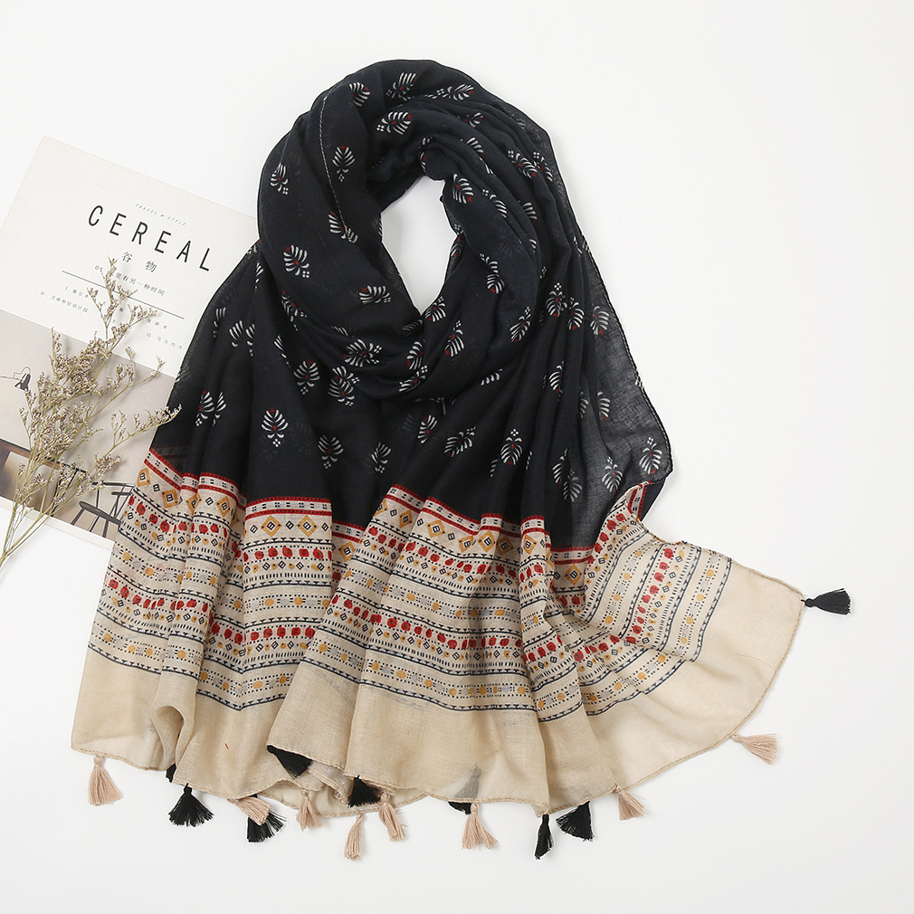 K1874 Women's Chiffon Pleated Sun Scarf Shawl Wrap Lightweight Breathable UV Protection Long Sleeve