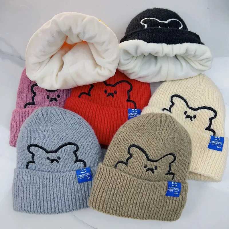 Children Cartoon Winter Hat Thickened Woolen Knit Hat for Boys and Girls Warm Cozy C for Autumn Christmas HolidayXJ250910