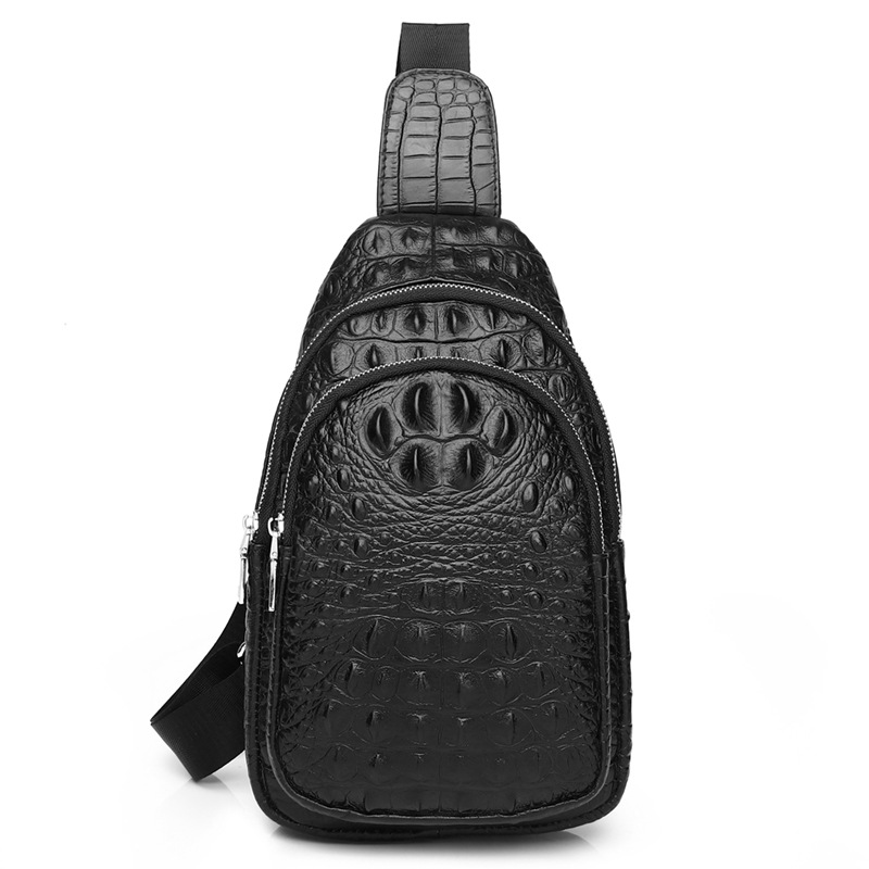 Designer bag luxury handbag 2025 new men's chest bag outdoor leisure bag waterproof checkered backpack multifunctional waist bag couple crossbody