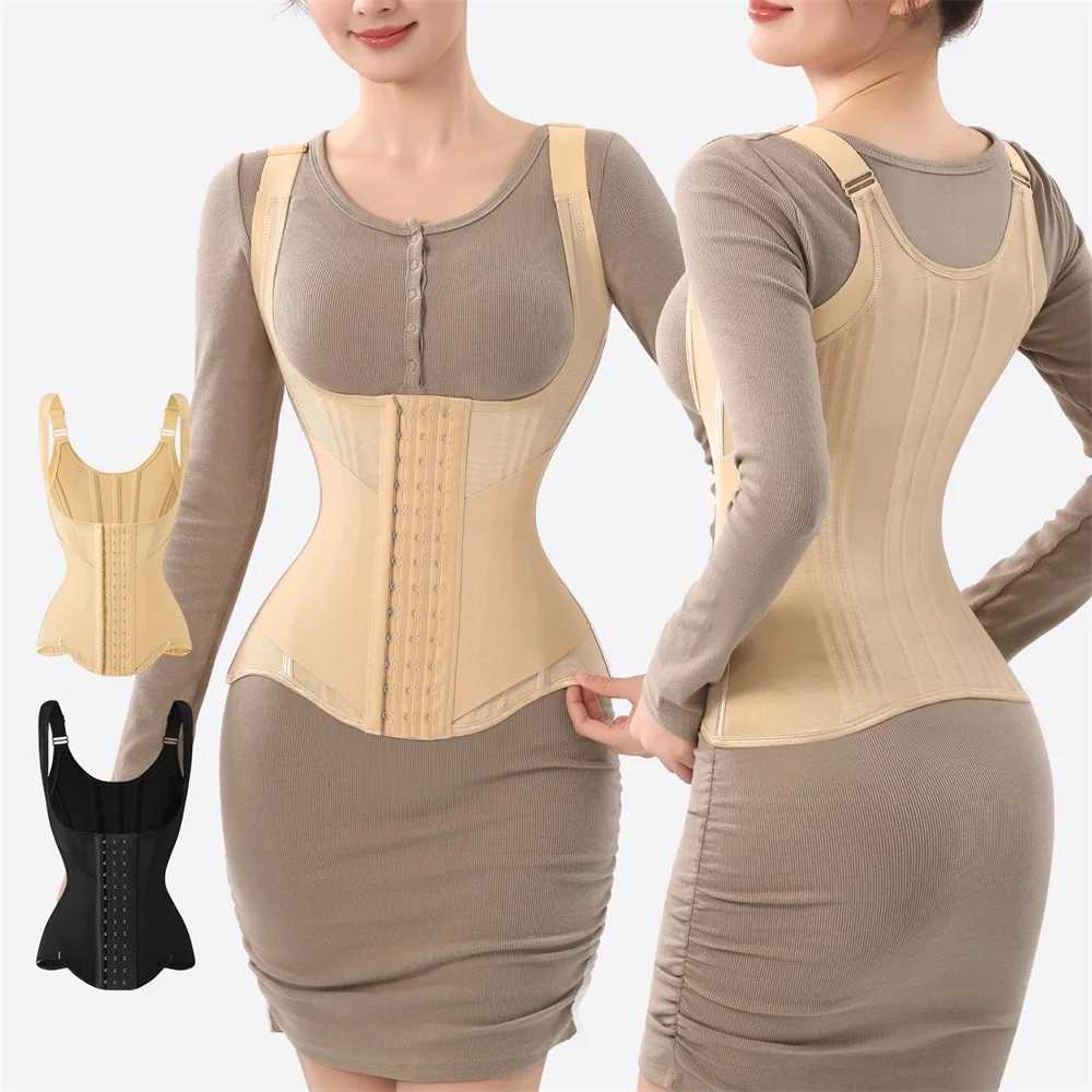 Waist Tummy Control Body Shaper Slimming Corset Shapewear Hourglass Waist Cincher Vest Belt W250910