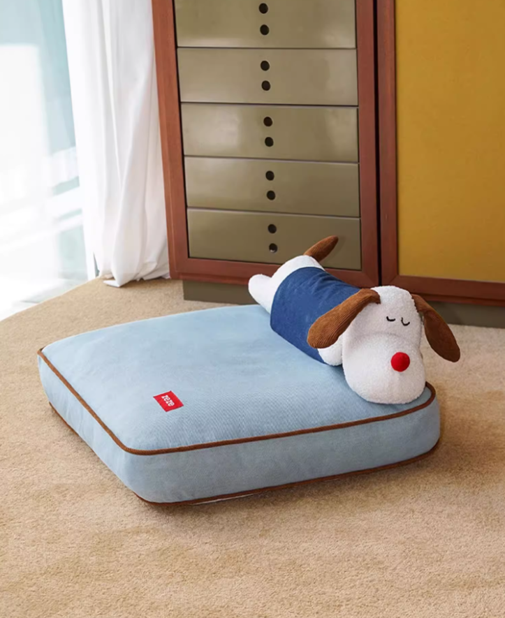 Versatile Cowboy Design Dog/Cat Couch Easy-Wash Cushioning For Warm Weather Comfort