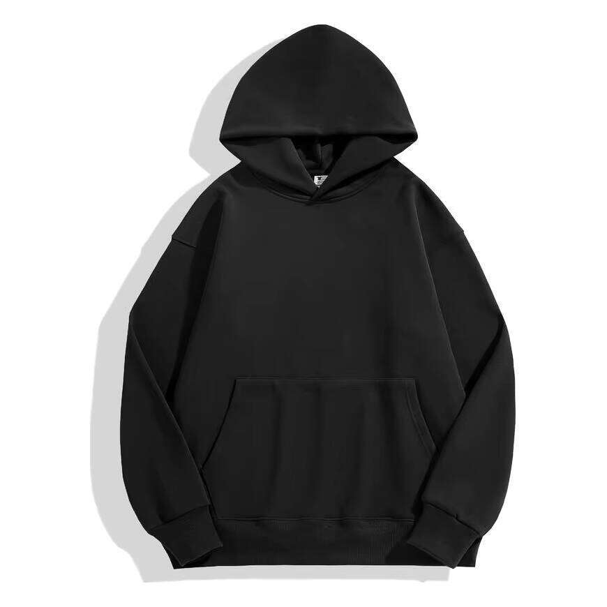 500GSM Cotton Embroidered Puff Print Unisex Sports Oversized Blank Hoodie