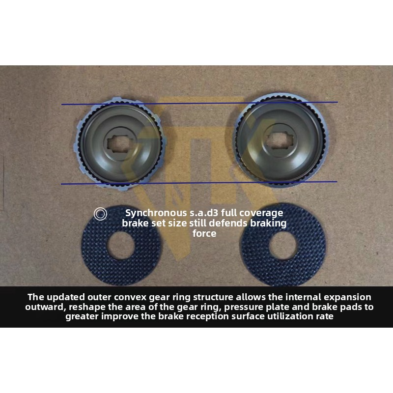 TK3 aviation aluminum force relief alarm, glue-free and non-destructive installation of Lure wheels, water drop wheels and drum wheels Drag clicker - 