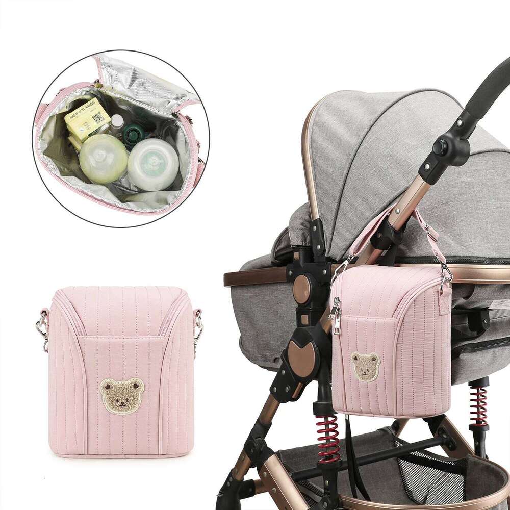 Portable milk bottle, mommy bag, breast pump storage bag