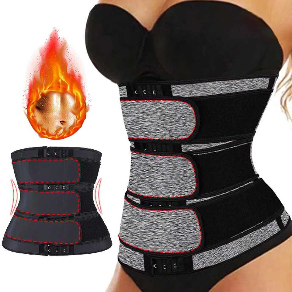 Women Waist Support Fitness Waist Back Support Belts Sauna Sweat Corsets Belly Trimmer Abdominale Sports Protector W250910
