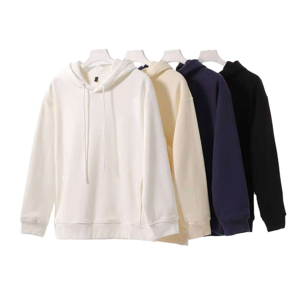 600gsm Oversized Heavyweight Drop Shoulder Blank Unisex Puff Print Pullover Men's Hoodie