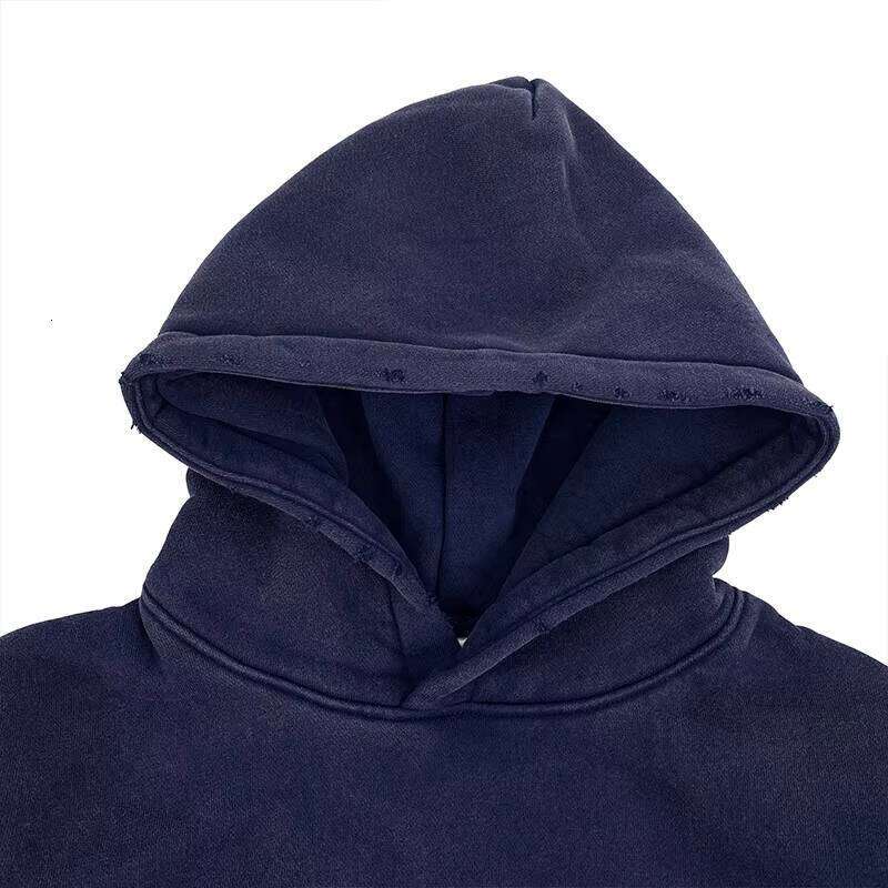 High Quality 355g Drop Shoulder Sweatshirt Embroidery Print Solid Pattern Children's Hoodie