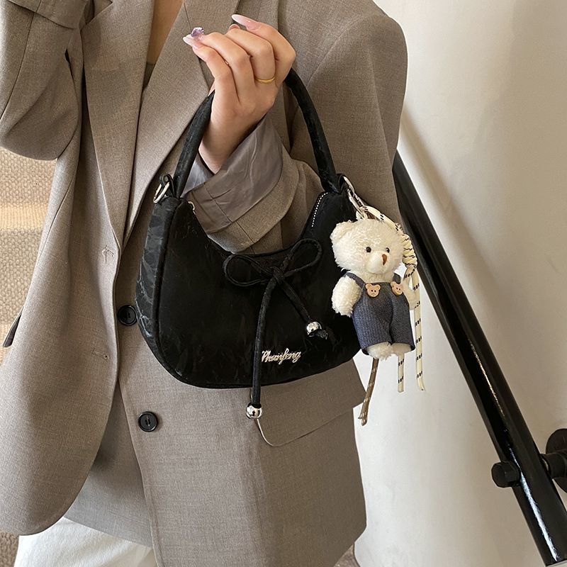 Bag Designer Bag For Women Bowknot Stylish Crossbody Bag Fashion New Versatile Free Shipping High End Shoulder Niche Luxury Bag Underarm Commuter Bag