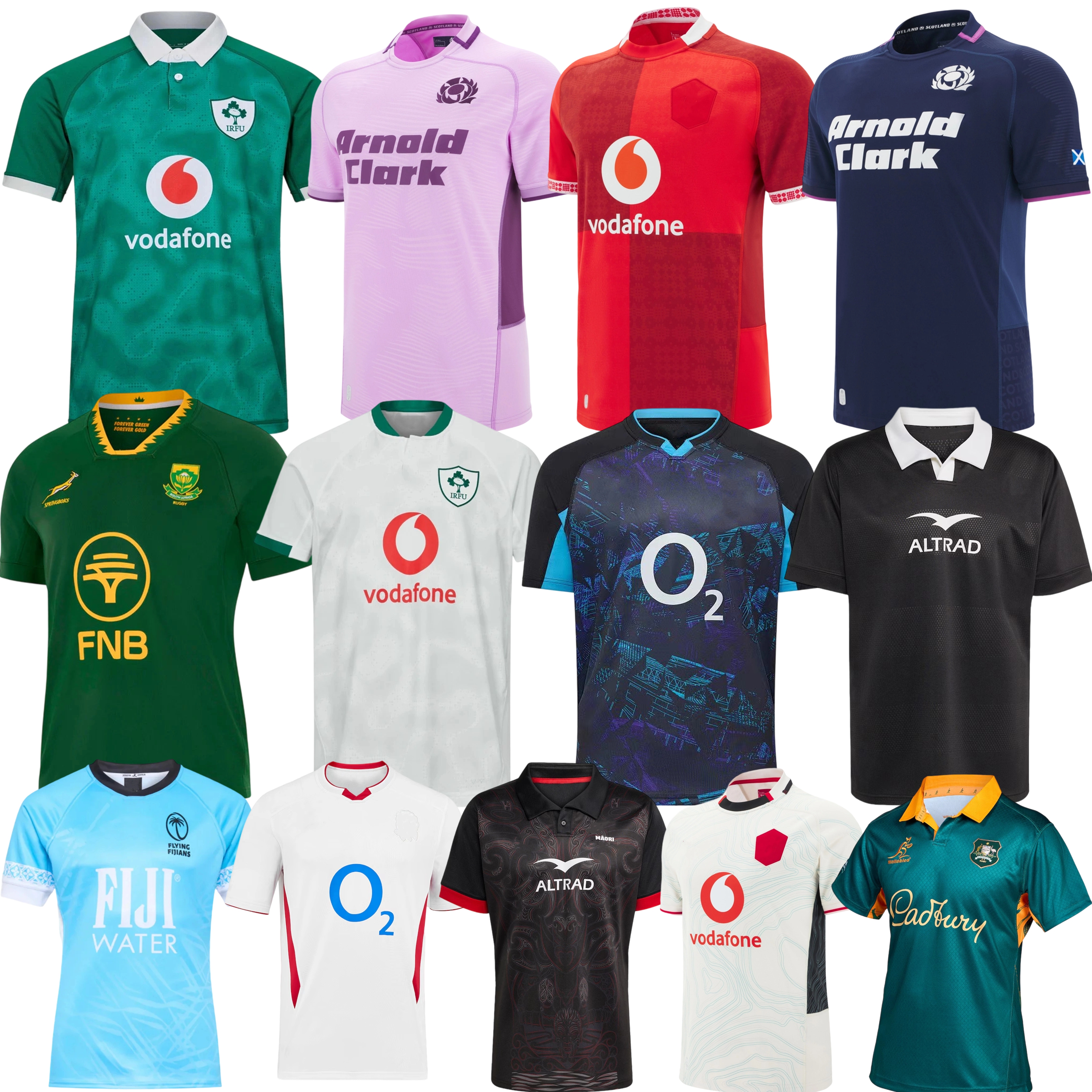 2025 2026 Scotland Welsh national team rugby jersey 25 26 Ireland Scottish FIJI NZ Australia south home away waleSs ALTERNATE rugby shirt size S-5XL