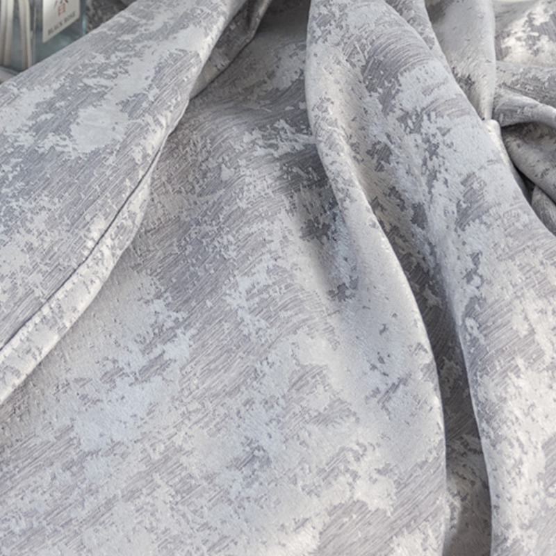 Modern Perforated Blackout Curtain for Bedrooms & Living Rooms - Bay Window Style