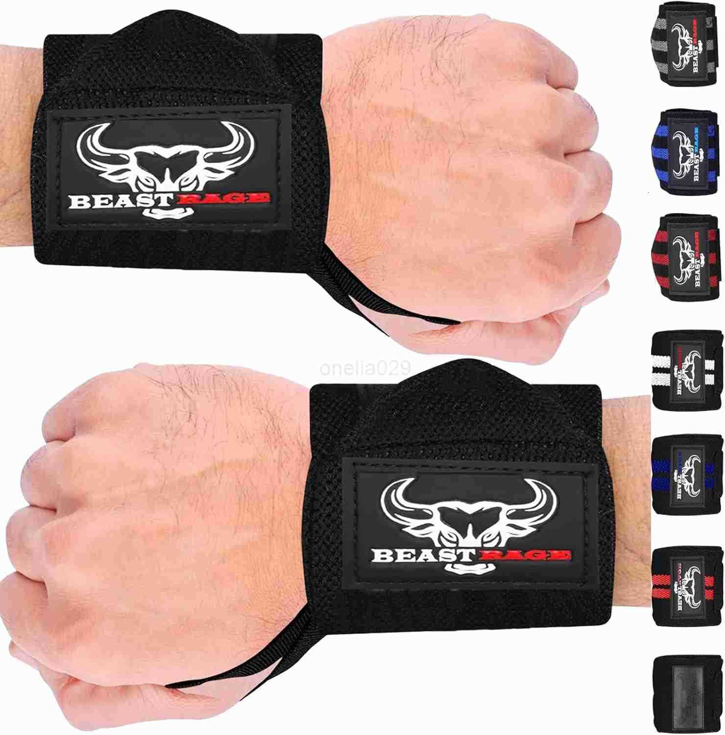 Wrist Wraps for Weightlifting Adjustable Lifting Straps With Thumb Loop for Enhanced Gym Support Powerlifting Bodybuilding and Workout W250910