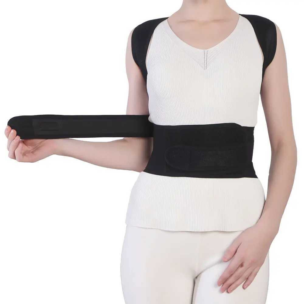 Udoarts Back Posture Corrector Clavicle and Shoulder Brace With Steel Splints W250910